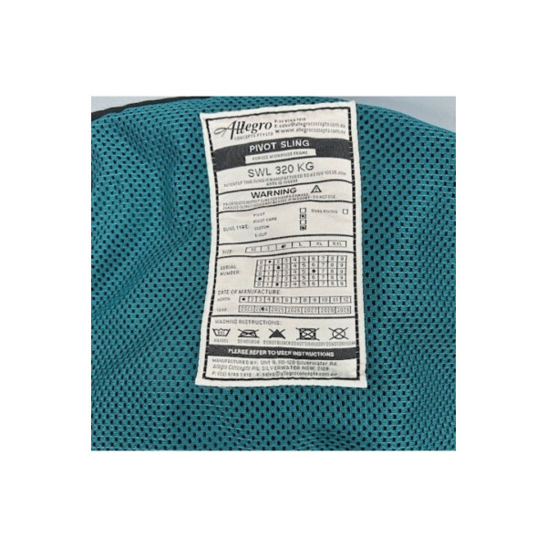Sling for hoist - Pivot toileting, Allegro Concepts Pivot Care EQ6944